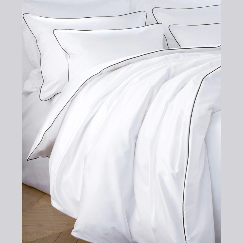 Luxury Duvet Cover Set Piped Edge