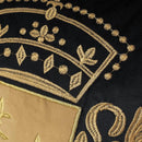 Royal Crest Embroidered Cushion Cover Style 2 - myhomestore.com.pk