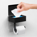 Toilet Paper Holder with Shelf - myhomestore.com.pk
