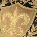 Royal Crest Embroidered Cushion Cover Style 1 - myhomestore.com.pk