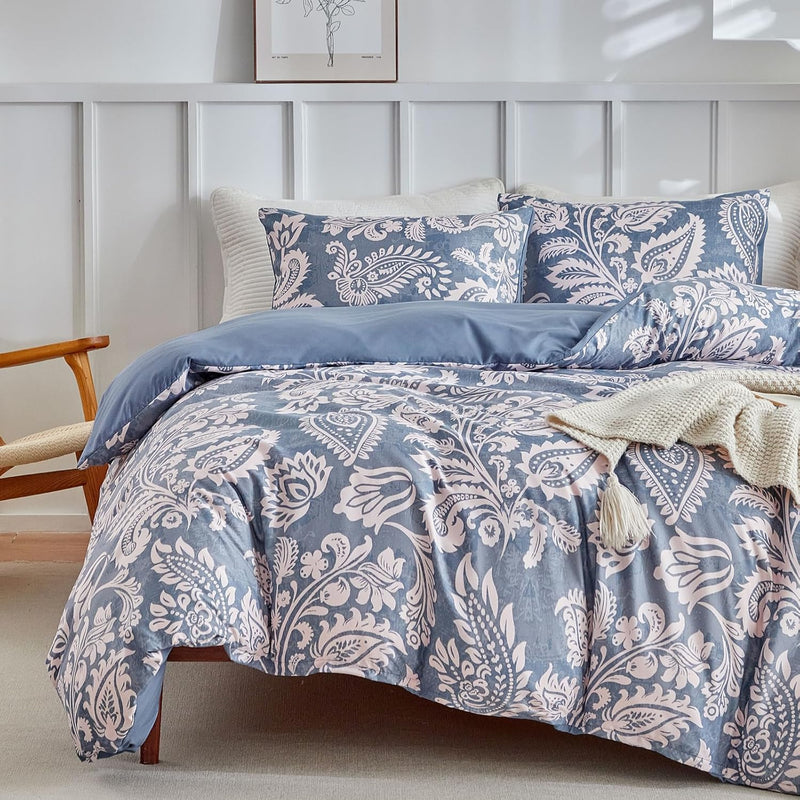 Paisley Pattern Printed Bedding Duvet Set
