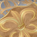 Royal Crest Embroidered Cushion Cover Style 1 - myhomestore.com.pk