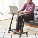 Laptop Table With Wheel & Footrest