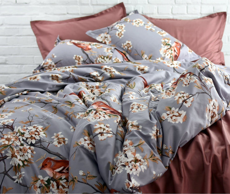 Windflower Bedding Bloomfield Floral Duvet Cover Set