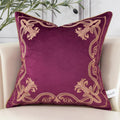 Royal Crest Embroidered Cushion Cover Style 3