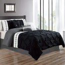 Luxury Pintuck with Printed Patch Duvet - myhomestore.com.pk