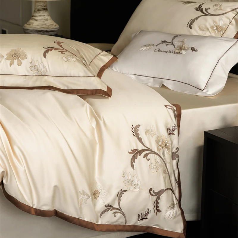 Luxury Vintage Embroidery Duvet Set