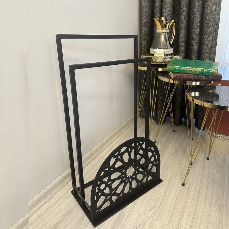 Handcrafted Metal Prayer Rug Stand