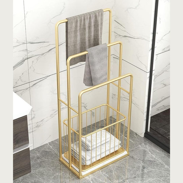Modern Freestanding Towel Rack with Study Towel Rail