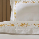 Cotton satin Bamboo Embroidery Duvet Set - myhomestore.com.pk