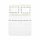 Cotton satin Bamboo Embroidery Duvet Set - myhomestore.com.pk