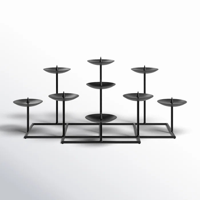 Metal Tabletop Candle Stand