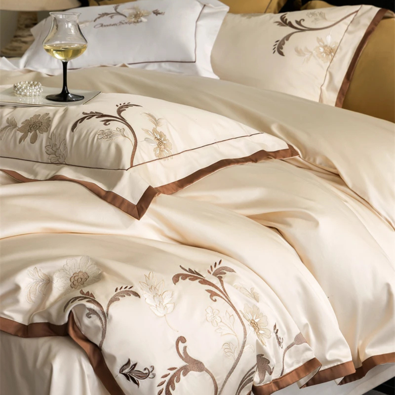 Luxury Vintage Embroidery Duvet Set