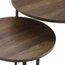 Victoria 2-Piece V Leg Nesting Side Tables - myhomestore.com.pk