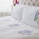 Luxury Lavender Bliss Embroidered Décor