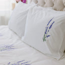 Luxury Lavender Bliss Embroidered Décor