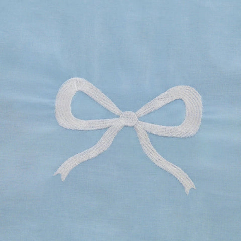 Bow Embroidered Bedsheet
