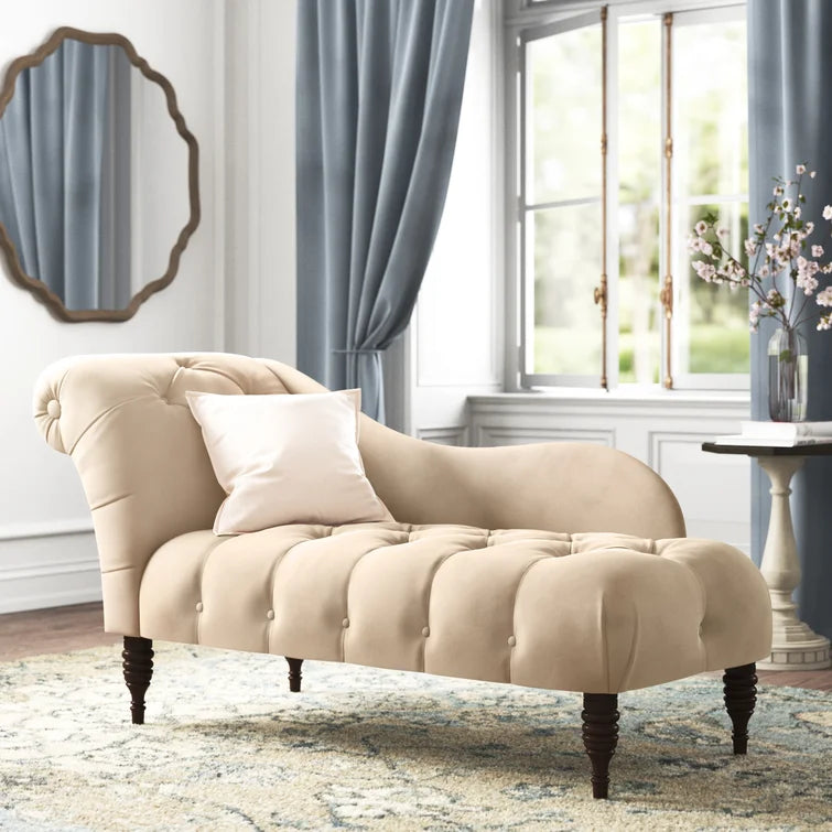 Upholstered Chaise Lounge (left Facing )