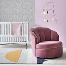 Avery Dusty Mauve Velvet Chair - myhomestore.com.pk