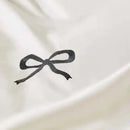 Bow Embroidered Bedsheet
