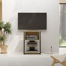 4 Tier Industrial Bookcase, Ladder Book Shelf with Storage Organizer