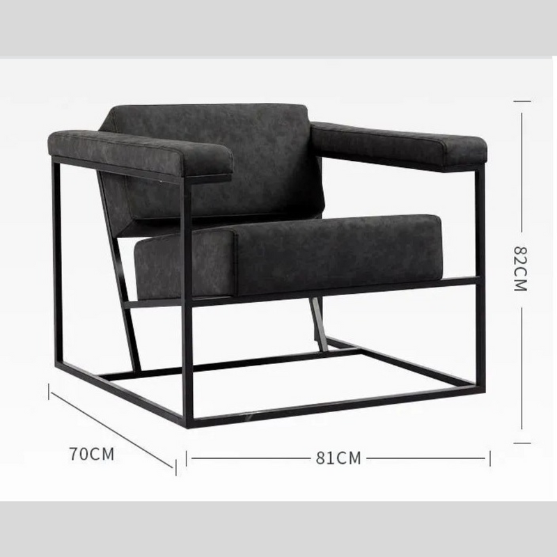 Leather Arm Rest Sofa for office & living Room