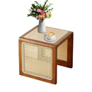 Side Table Lightweight Square NightStand for Lounge Room Restaurant - myhomestore.com.pk