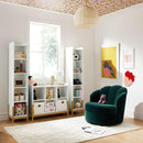 Avery Dusty Mauve Velvet Chair - myhomestore.com.pk