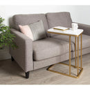 C Shape Golden End Table - myhomestore.com.pk