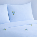 Floral Pattern Embroidered Bedding