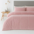 Velvet Box Pleated Duvet Set