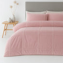 Velvet Box Pleated Duvet Set