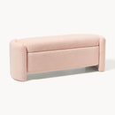 Upholstered teddy bench with storage space - myhomestore.com.pk