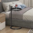 Duke End Table Round Metal End Table with Handle - myhomestore.com.pk