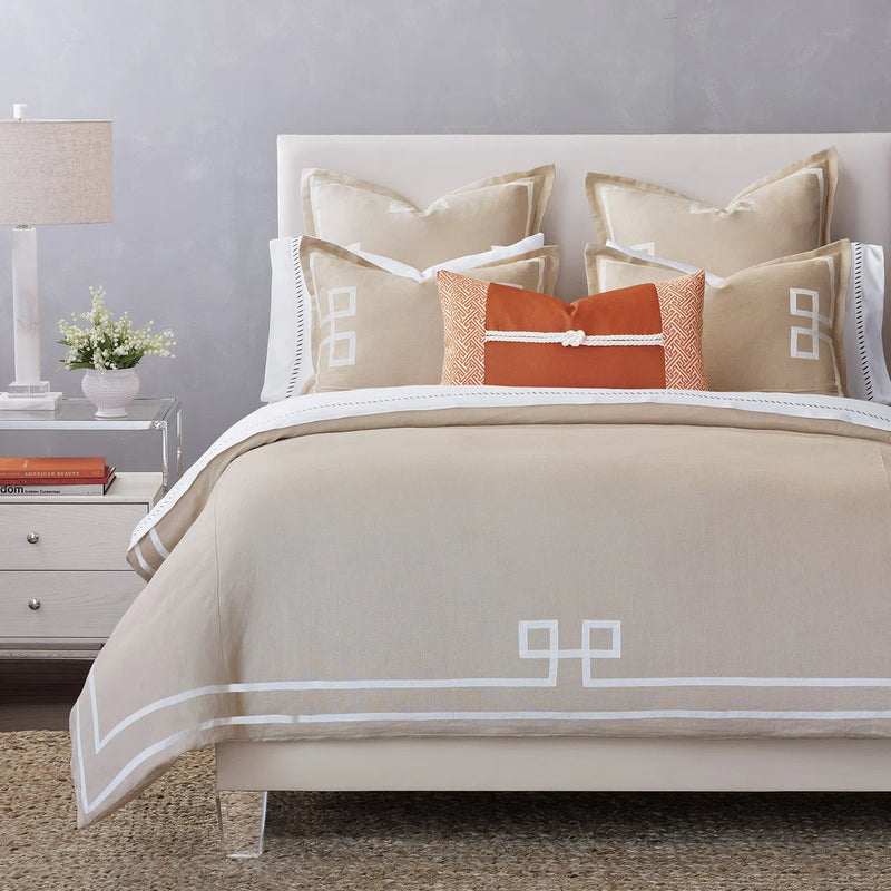 Indigo Ribbon Duvet set