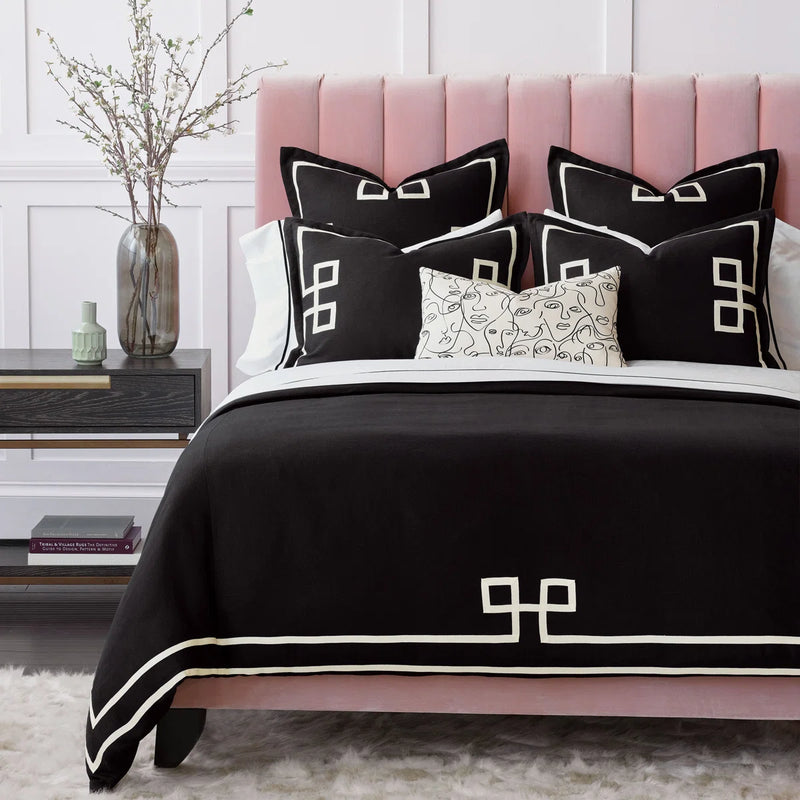 Indigo Ribbon Duvet set