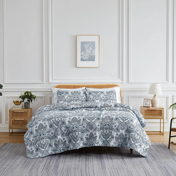 Fine Linens Enchantment Printed Bedding Duvet Set