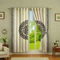 Premium Lasercut Velvet Pattern Curtains – Elegant Home Window Drapes