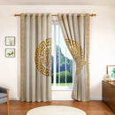 Premium Lasercut Velvet Pattern Curtains – Elegant Home Window Drapes
