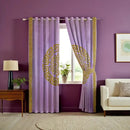 Premium Lasercut Velvet Pattern Curtains – Elegant Home Window Drapes