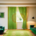 Premium Lasercut Velvet Pattern Curtains – Elegant Home Window Drapes
