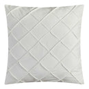 Tufted Duvet Cover Set( white with grey) - myhomestore.com.pk