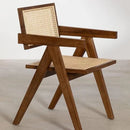 Rattan Dining Chair with Armrests - myhomestore.com.pk