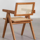 Rattan Dining Chair with Armrests - myhomestore.com.pk