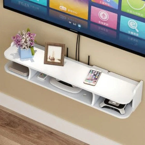 Floating Wifi Lounge Living Room Organizer Shelve