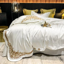 New Gleaming Embroidery Duvet Set - myhomestore.com.pk