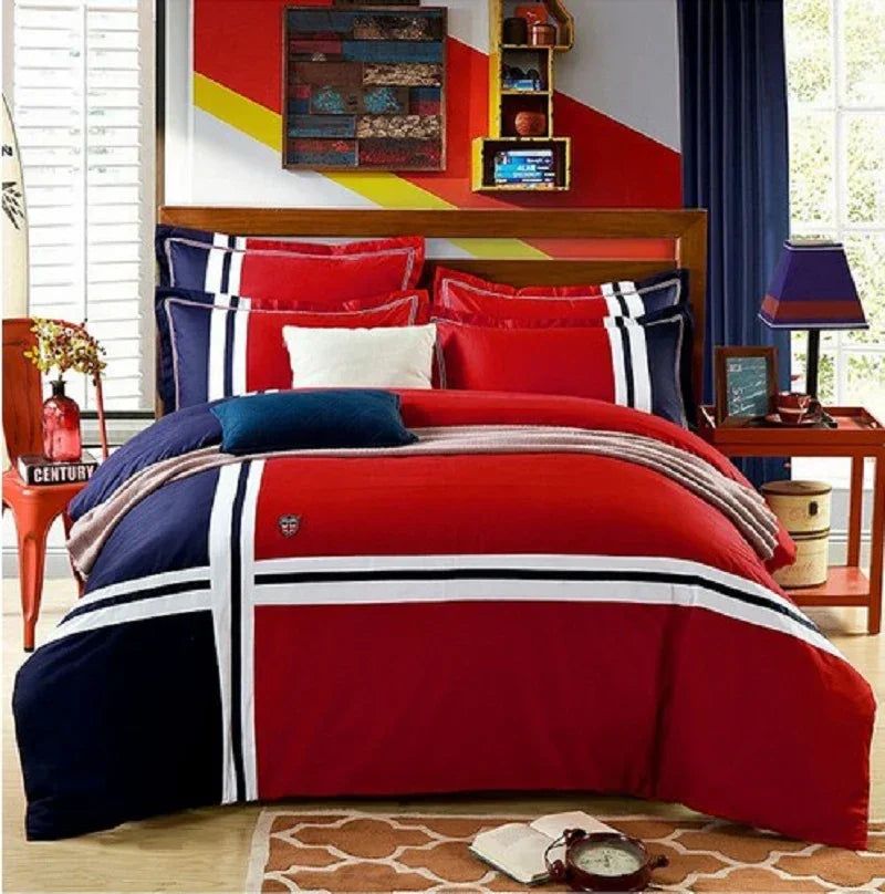 Classic Oxford Style Duvet Set – Timeless Elegance & Comfort