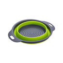 Foldable Drain Basket Plastic Fruit Basket Filter - myhomestore.com.pk