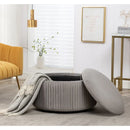 Upholstered Storage Ottoman - myhomestore.com.pk