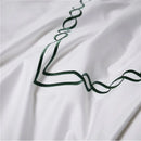 Two Lines Embroidery Duvet Set